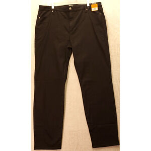 Buffalo by David Bitton Jeans Mens Sz 16 Black Soft Stretch High Rise Skinny Leg